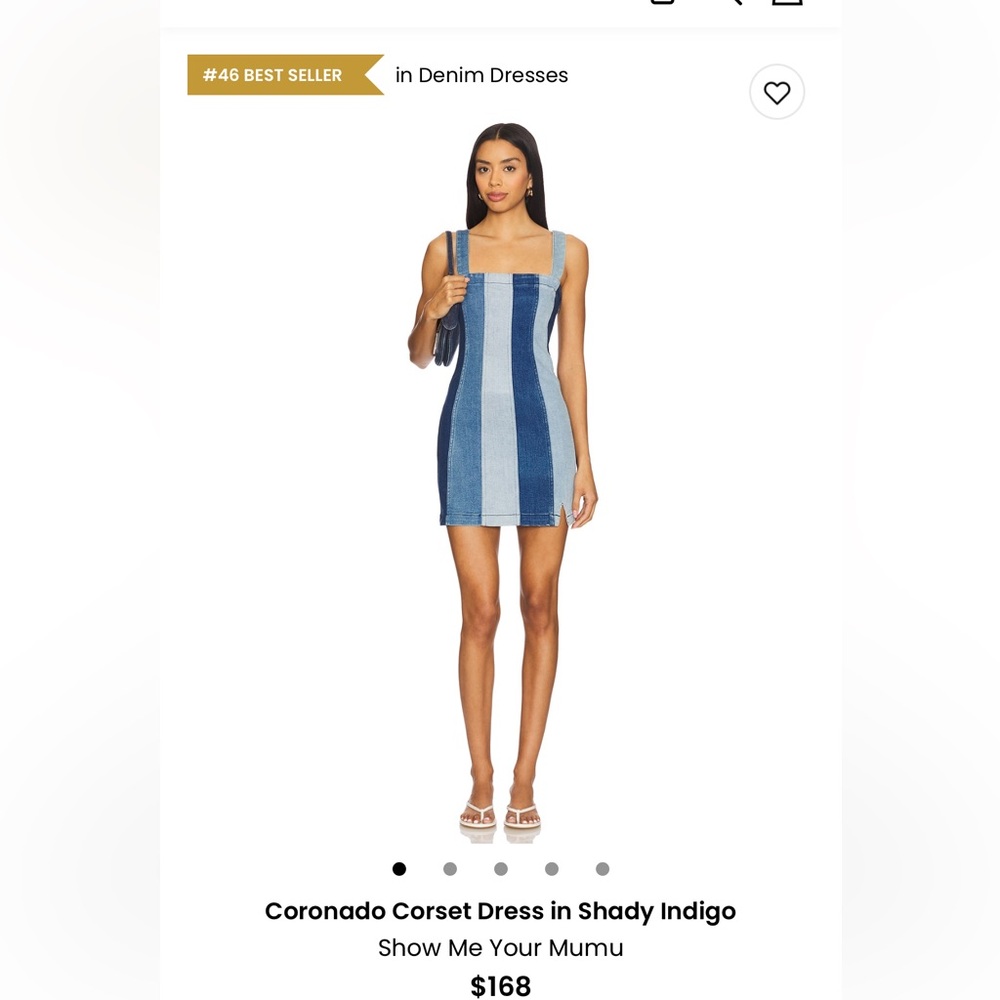 Show Me Your Mumu Coronado Corset Dress XS